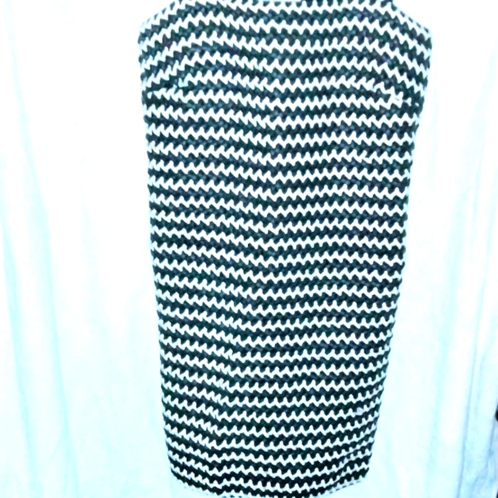 Nwt Garcia faux leather stretch dress